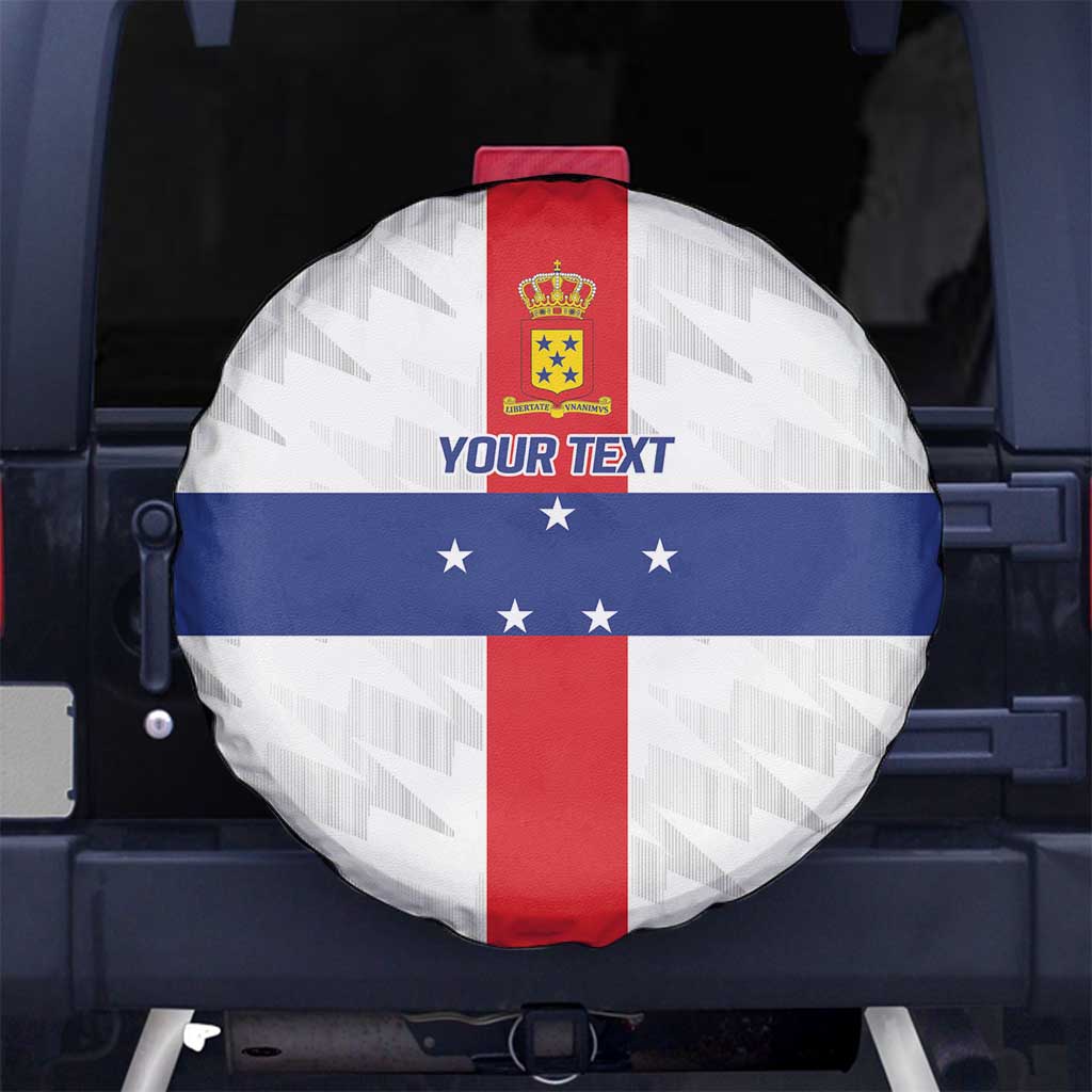 Personalized Nederlandse Antillen 1986-2010 Spare Tire Cover Simple Flag Style - Wonder Print Shop