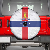 Personalized Nederlandse Antillen 1986-2010 Spare Tire Cover Simple Flag Style - Wonder Print Shop