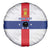 Personalized Nederlandse Antillen 1986-2010 Spare Tire Cover Simple Flag Style - Wonder Print Shop
