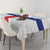 Personalized Nederlandse Antillen 1986-2010 Tablecloth Simple Flag Style - Wonder Print Shop