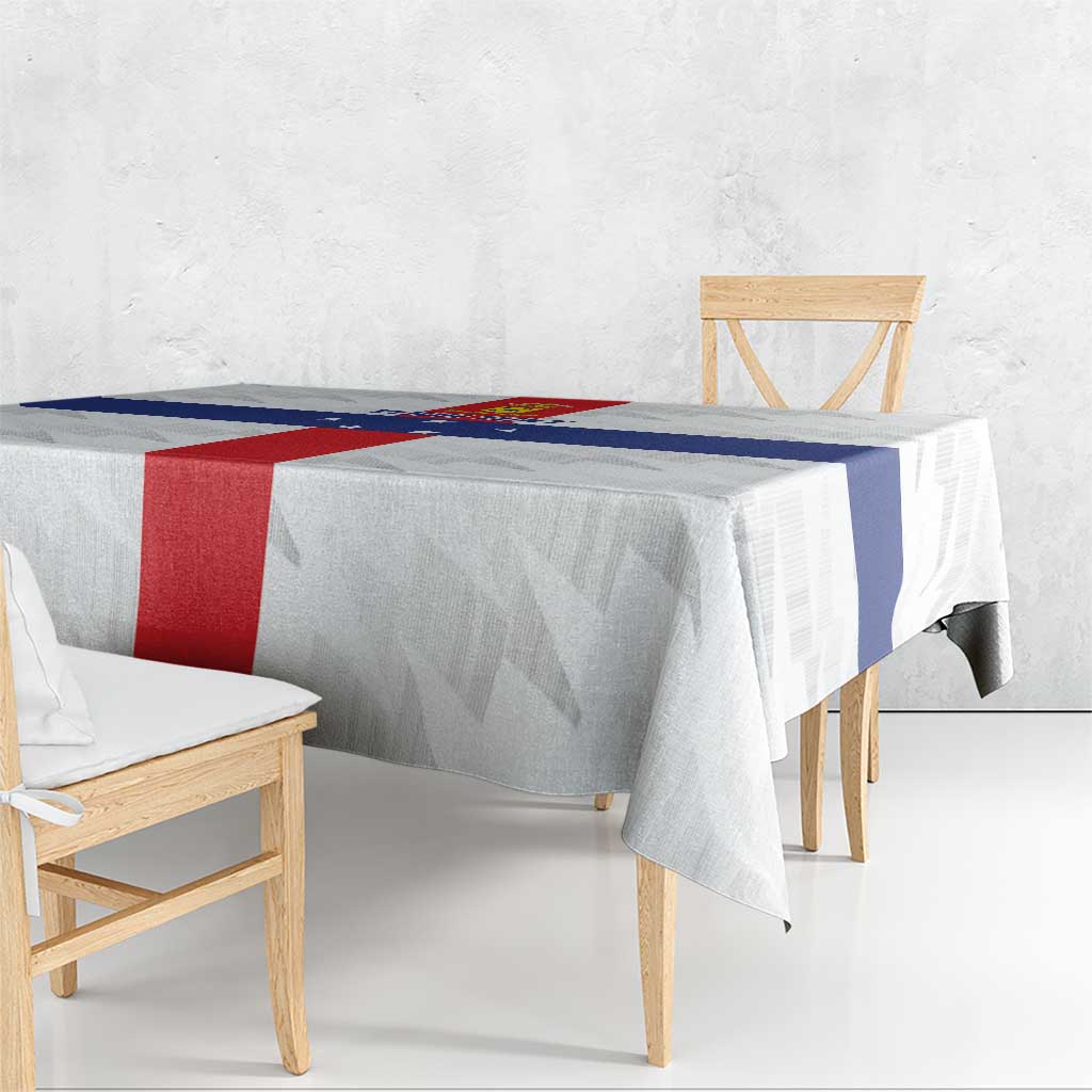 Personalized Nederlandse Antillen 1986-2010 Tablecloth Simple Flag Style - Wonder Print Shop