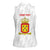 Personalized Nederlandse Antillen 1986-2010 Women Sleeveless Polo Shirt Simple Flag Style - Wonder Print Shop
