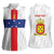Personalized Nederlandse Antillen 1986-2010 Women Sleeveless Polo Shirt Simple Flag Style - Wonder Print Shop