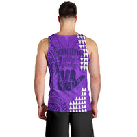 strong-maui-men-tank-top-good-living-hawaii-with-shaka-sign-kakau-tribal-purple