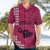 personalised-maui-island-hawaiian-shirt-kakau-tribal-mixed-polynesian-pattern-pink