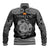 Personalized Anglesey Ynys Mon Baseball Jacket Black Standing Stone Celtic-inspired - Wonder Print Shop