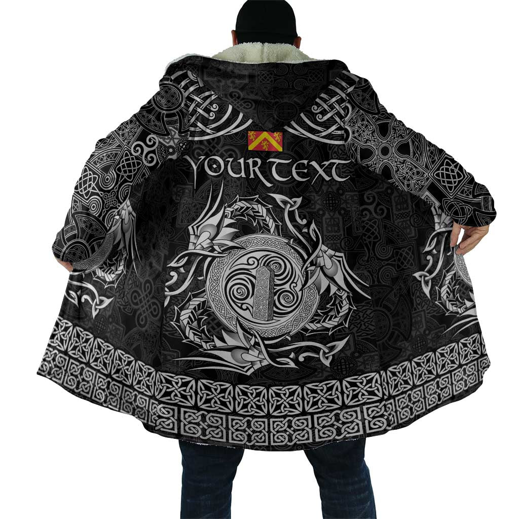 Personalized Anglesey Ynys Mon Cloak Black Standing Stone Celtic-inspired - Wonder Print Shop