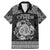 Personalized Anglesey Ynys Mon Family Matching Mermaid Dress and Hawaiian Shirt Black Standing Stone Celtic-inspired - Wonder Print Shop