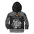 Personalized Anglesey Ynys Mon Kid Hoodie Black Standing Stone Celtic-inspired - Wonder Print Shop