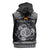 Personalized Anglesey Ynys Mon Sleeveless Hoodie Black Standing Stone Celtic-inspired - Wonder Print Shop
