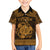 Personalized Anglesey Ynys Mon Hawaiian Shirt Gold Standing Stone Celtic-inspired - Wonder Print Shop