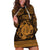 Personalized Anglesey Ynys Mon Hoodie Dress Gold Standing Stone Celtic-inspired - Wonder Print Shop