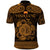 Personalized Anglesey Ynys Mon Polo Shirt Gold Standing Stone Celtic-inspired - Wonder Print Shop