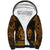 Personalized Anglesey Ynys Mon Sherpa Hoodie Gold Standing Stone Celtic-inspired - Wonder Print Shop