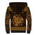 Personalized Anglesey Ynys Mon Sherpa Hoodie Gold Standing Stone Celtic-inspired - Wonder Print Shop