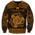 Personalized Anglesey Ynys Mon Sweatshirt Gold Standing Stone Celtic-inspired - Wonder Print Shop