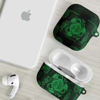 Personalized Anglesey Ynys Mon AirPods Case Green Standing Stone Celtic-inspired - Wonder Print Shop