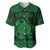 Personalized Anglesey Ynys Mon Baseball Jersey Green Standing Stone Celtic-inspired - Wonder Print Shop