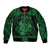 Personalized Anglesey Ynys Mon Bomber Jacket Green Standing Stone Celtic-inspired - Wonder Print Shop
