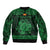 Personalized Anglesey Ynys Mon Bomber Jacket Green Standing Stone Celtic-inspired - Wonder Print Shop