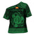 Personalized Anglesey Ynys Mon Cross Shoulder Shirt Green Standing Stone Celtic-inspired - Wonder Print Shop