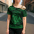 Personalized Anglesey Ynys Mon Cross Shoulder Shirt Green Standing Stone Celtic-inspired - Wonder Print Shop