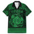 Personalized Anglesey Ynys Mon Family Matching Mermaid Dress and Hawaiian Shirt Green Standing Stone Celtic-inspired - Wonder Print Shop