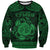 Personalized Anglesey Ynys Mon Sweatshirt Green Standing Stone Celtic-inspired - Wonder Print Shop