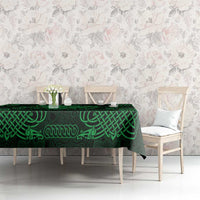 Personalized Anglesey Ynys Mon Tablecloth Green Standing Stone Celtic-inspired - Wonder Print Shop