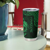 Personalized Anglesey Ynys Mon Tumbler Cup Green Standing Stone Celtic-inspired - Wonder Print Shop