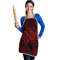 Personalized Anglesey Ynys Mon Apron Red Standing Stone Celtic-inspired - Wonder Print Shop