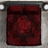 Personalized Anglesey Ynys Mon Bedding Set Red Standing Stone Celtic-inspired - Wonder Print Shop