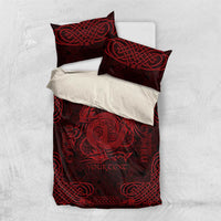 Personalized Anglesey Ynys Mon Bedding Set Red Standing Stone Celtic-inspired - Wonder Print Shop