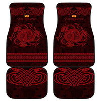 Personalized Anglesey Ynys Mon Car Mats Red Standing Stone Celtic-inspired - Wonder Print Shop