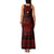 Personalized Anglesey Ynys Mon Family Matching Tank Maxi Dress and Hawaiian Shirt Red Standing Stone Celtic-inspired - Wonder Print Shop