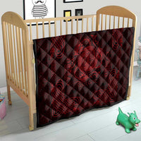 Personalized Anglesey Ynys Mon Quilt Red Standing Stone Celtic-inspired - Wonder Print Shop