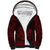 Personalized Anglesey Ynys Mon Sherpa Hoodie Red Standing Stone Celtic-inspired - Wonder Print Shop