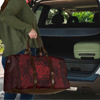 Personalized Anglesey Ynys Mon Travel Bag Red Standing Stone Celtic-inspired - Wonder Print Shop