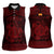 Personalized Anglesey Ynys Mon Women Sleeveless Polo Shirt Red Standing Stone Celtic-inspired - Wonder Print Shop