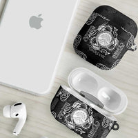 Personalized Brecknockshire Sir Frycheiniog AirPods Case Black Brecon Beacons Mountain Celtic-inspired - Wonder Print Shop