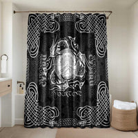 Personalized Brecknockshire Sir Frycheiniog Bathroom Set Black Brecon Beacons Mountain Celtic-inspired - Wonder Print Shop