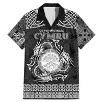 Personalized Brecknockshire Sir Frycheiniog Family Matching Mermaid Dress and Hawaiian Shirt Black Brecon Beacons Mountain Celtic-inspired - Wonder Print Shop