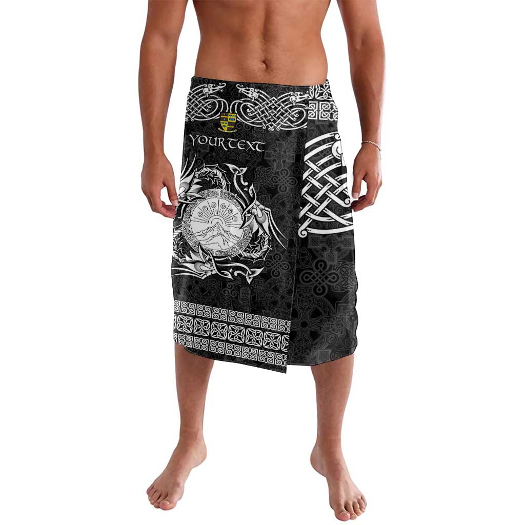 Personalized Brecknockshire Sir Frycheiniog Lavalava Black Brecon Beacons Mountain Celtic-inspired - Wonder Print Shop