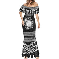 Personalized Brecknockshire Sir Frycheiniog Mermaid Dress Black Brecon Beacons Mountain Celtic-inspired - Wonder Print Shop