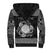 Personalized Brecknockshire Sir Frycheiniog Sherpa Hoodie Black Brecon Beacons Mountain Celtic-inspired - Wonder Print Shop