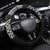 Brecknockshire Sir Frycheiniog Steering Wheel Cover Black Brecon Beacons Mountain Celtic-inspired - Wonder Print Shop