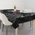 Personalized Brecknockshire Sir Frycheiniog Tablecloth Black Brecon Beacons Mountain Celtic-inspired - Wonder Print Shop