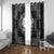 Personalized Brecknockshire Sir Frycheiniog Window Curtain Black Brecon Beacons Mountain Celtic-inspired - Wonder Print Shop