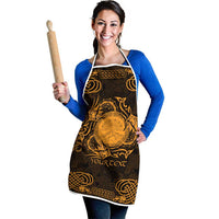 Personalized Brecknockshire Sir Frycheiniog Apron Gold Brecon Beacons Mountain Celtic-inspired - Wonder Print Shop