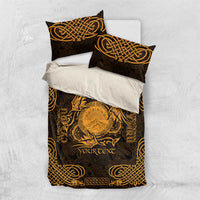 Personalized Brecknockshire Sir Frycheiniog Bedding Set Gold Brecon Beacons Mountain Celtic-inspired - Wonder Print Shop